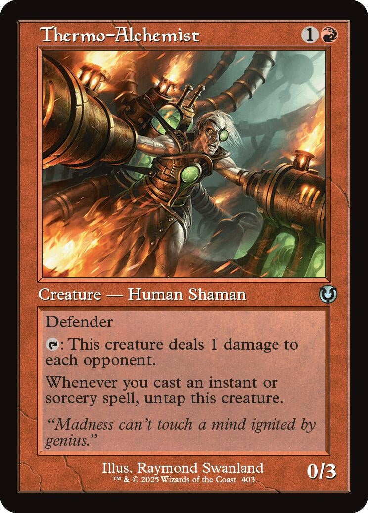 Image for Thermo-Alchemist (Retro Frame) (403) (Innistrad Remastered) - Magic: The Gathering