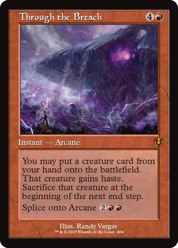 Through the Breach (Retro Frame) (404) (Innistrad Remastered)