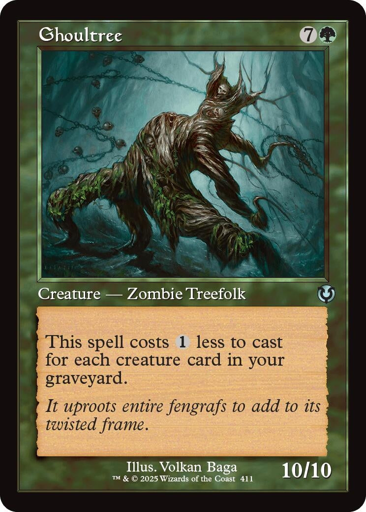 Image for Ghoultree (Retro Frame) (411) (Innistrad Remastered) - Magic: The Gathering