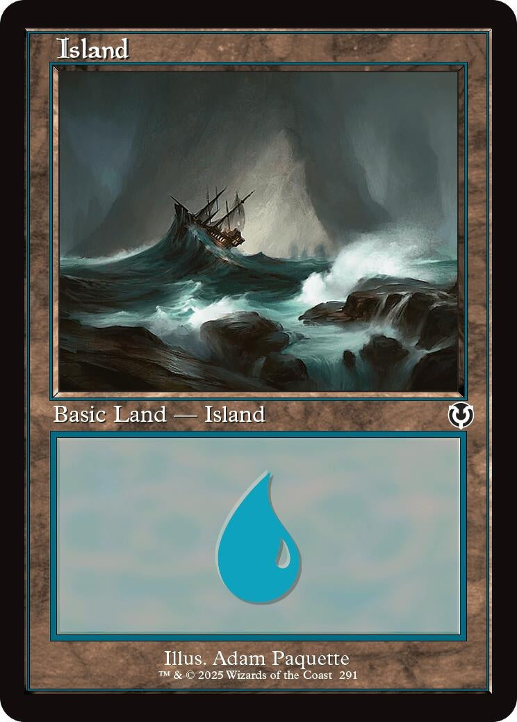 Image for Island (291) (Retro Frame) (291) (Innistrad Remastered) - Magic: The Gathering