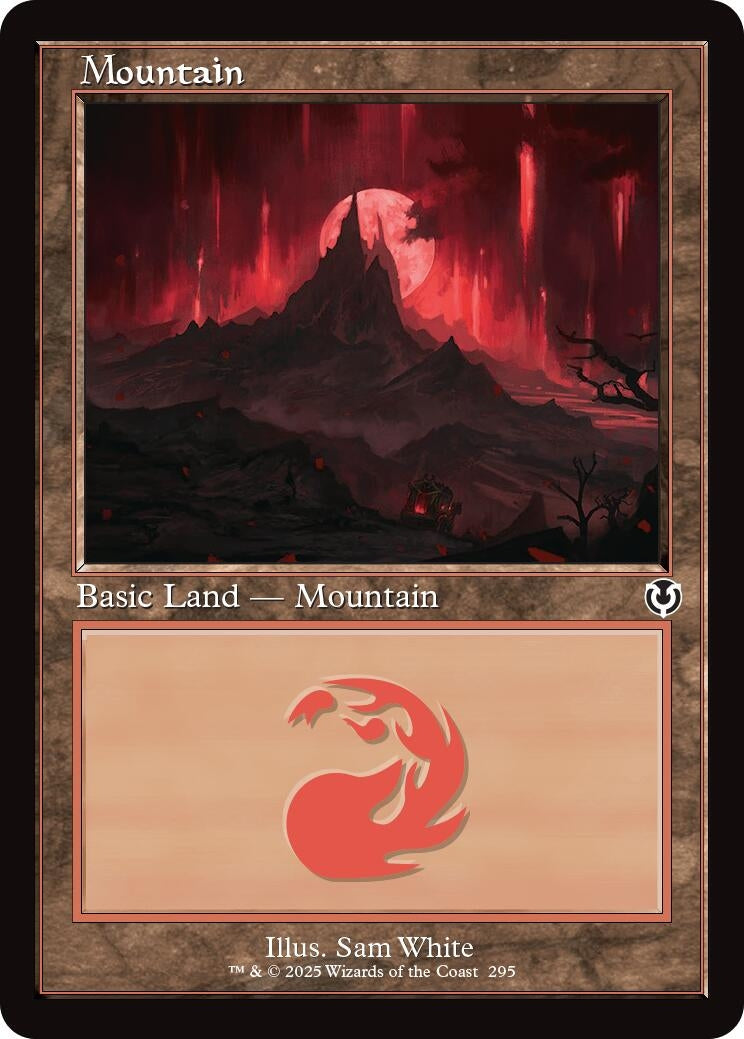 Image for Mountain (295) (Retro Frame) (295) (Innistrad Remastered) - Magic: The Gathering