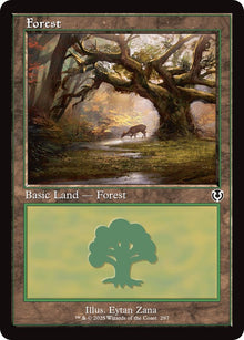 Image for Forest (297) (Retro Frame) (297) (Innistrad Remastered) - Magic: The Gathering