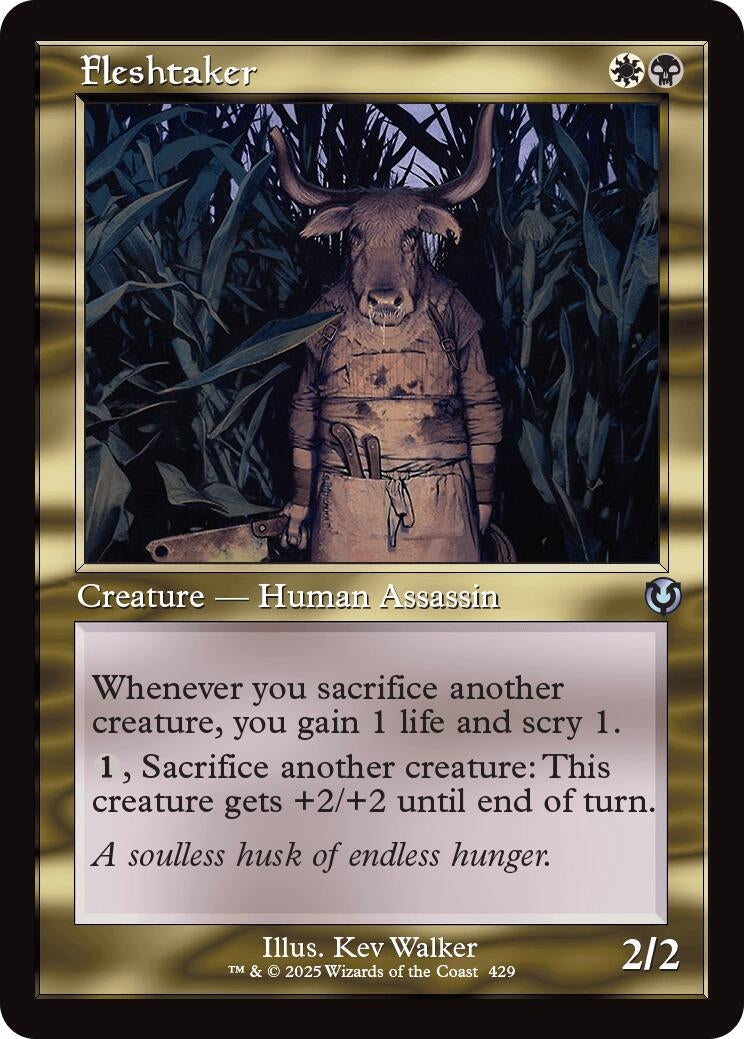 Image for Fleshtaker (Retro Frame) (429) (Innistrad Remastered) - Magic: The Gathering