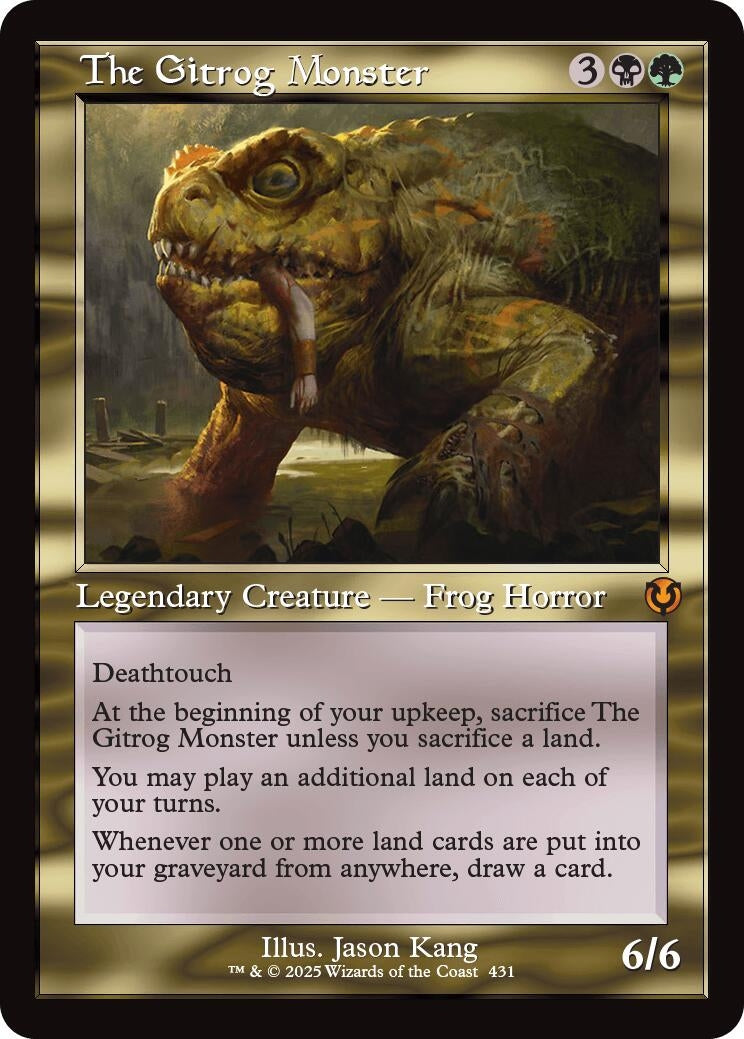 Image for The Gitrog Monster (Retro Frame) (431) (Innistrad Remastered) - Magic: The Gathering