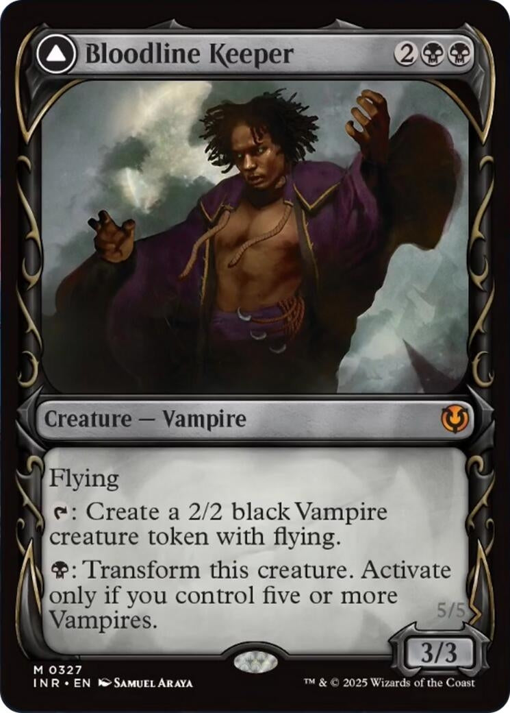 Image for Bloodline Keeper (Showcase) (327) (Innistrad Remastered) - Magic: The Gathering