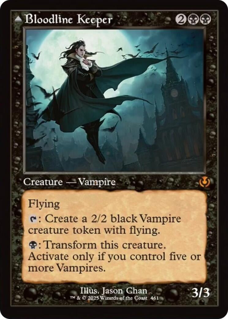 Image for Bloodline Keeper (Retro Frame) (461) (Innistrad Remastered) - Magic: The Gathering