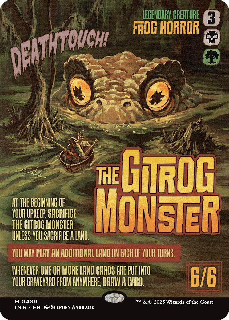 Image for The Gitrog Monster (Showcase) (489) (Innistrad Remastered) - Magic: The Gathering