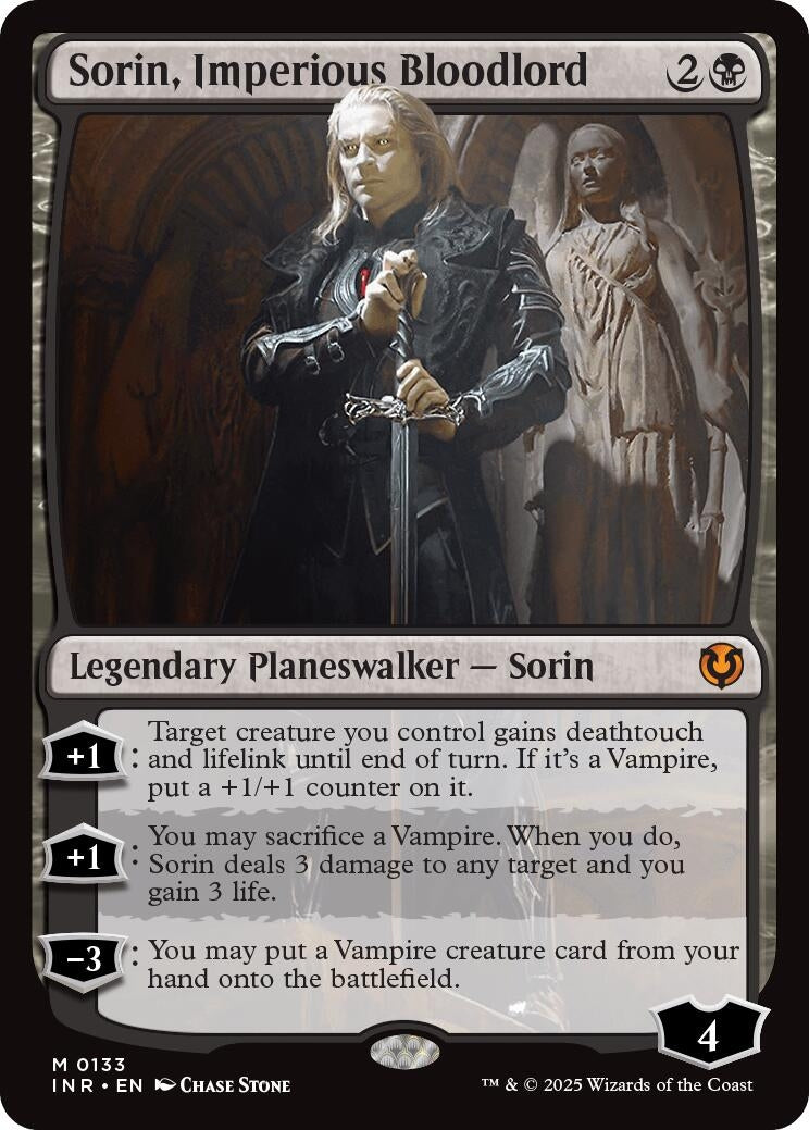 Sorin, Imperious Bloodlord (133) (Innistrad Remastered)