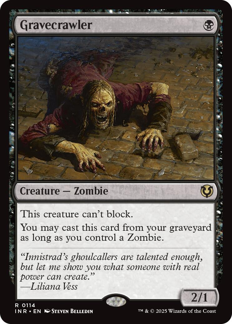 Image for Gravecrawler (114) (Innistrad Remastered) - Magic: The Gathering
