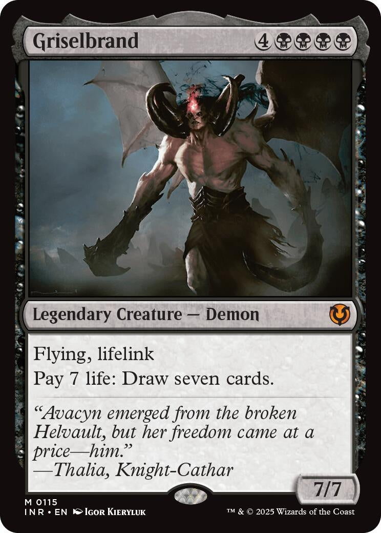 Image for Griselbrand (115) (Innistrad Remastered) - Magic: The Gathering