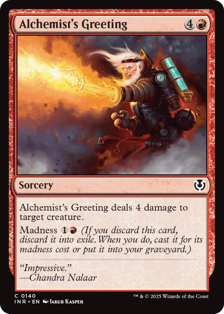 Image for Alchemist's Greeting (140) (Innistrad Remastered) - Magic: The Gathering