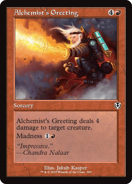 Image for Alchemist's Greeting (Retro Frame) (393) (Innistrad Remastered) - Magic: The Gathering