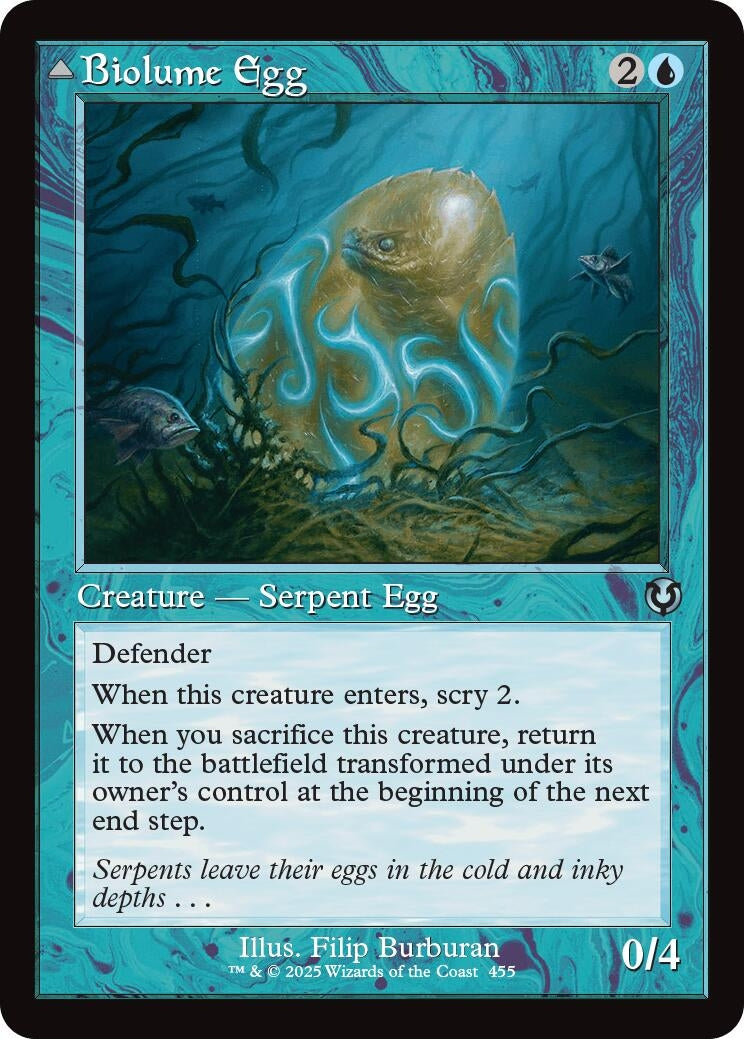 Image for Biolume Egg (Retro Frame) (455) (Innistrad Remastered) - Magic: The Gathering