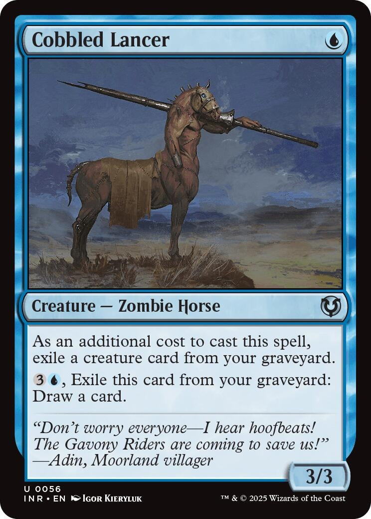 Image for Cobbled Lancer (56) (Innistrad Remastered) - Magic: The Gathering