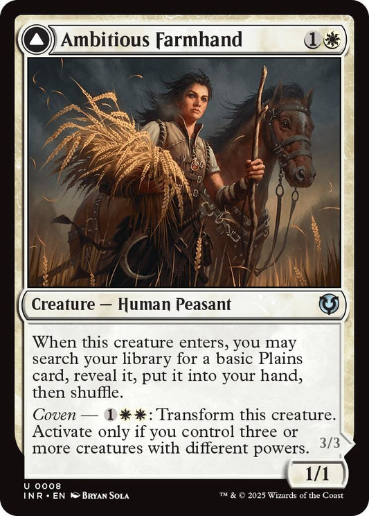 Image for Ambitious Farmhand (8) (Innistrad Remastered) - Magic: The Gathering