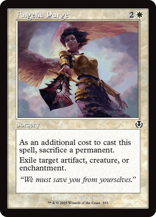 Image for Angelic Purge (Retro Frame) (333) (Innistrad Remastered) - Magic: The Gathering