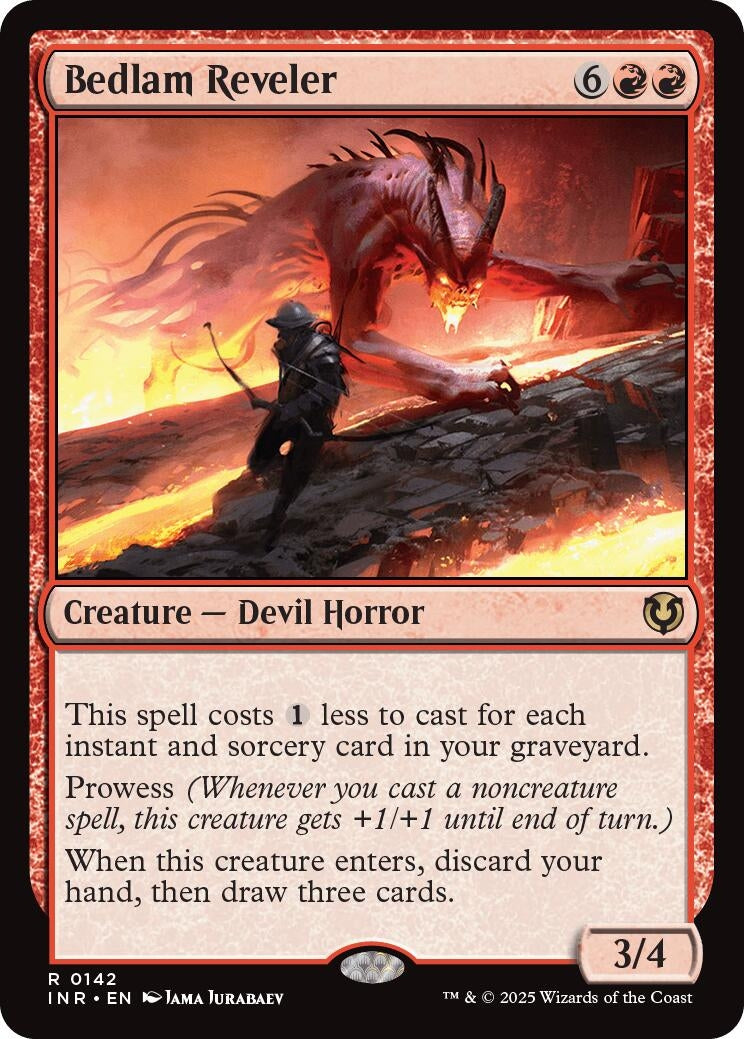 Image for Bedlam Reveler (142) (Innistrad Remastered) - Magic: The Gathering