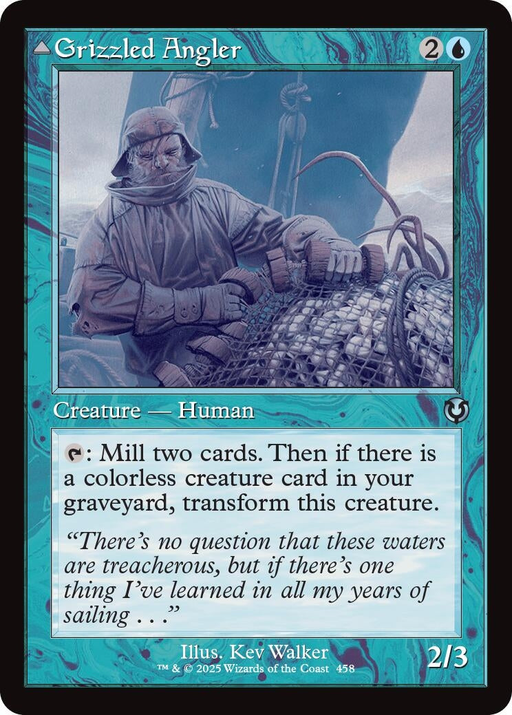 Image for Grizzled Angler (Retro Frame) (458) (Innistrad Remastered) - Magic: The Gathering