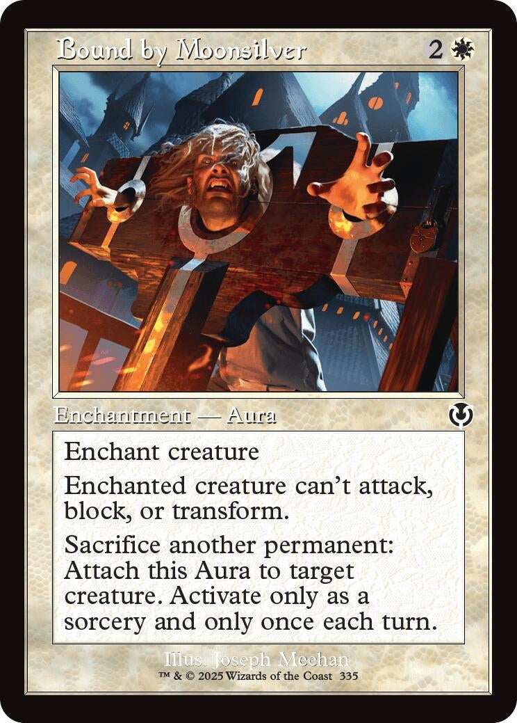 Image for Bound by Moonsilver (Retro Frame) (335) (Innistrad Remastered) - Magic: The Gathering