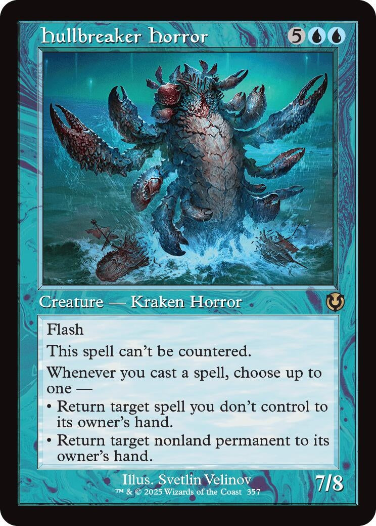 Image for Hullbreaker Horror (Retro Frame) (357) (Innistrad Remastered) - Magic: The Gathering