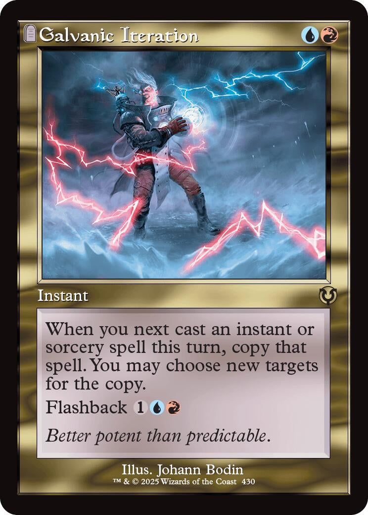 Image for Galvanic Iteration (Retro Frame) (430) (Innistrad Remastered) - Magic: The Gathering