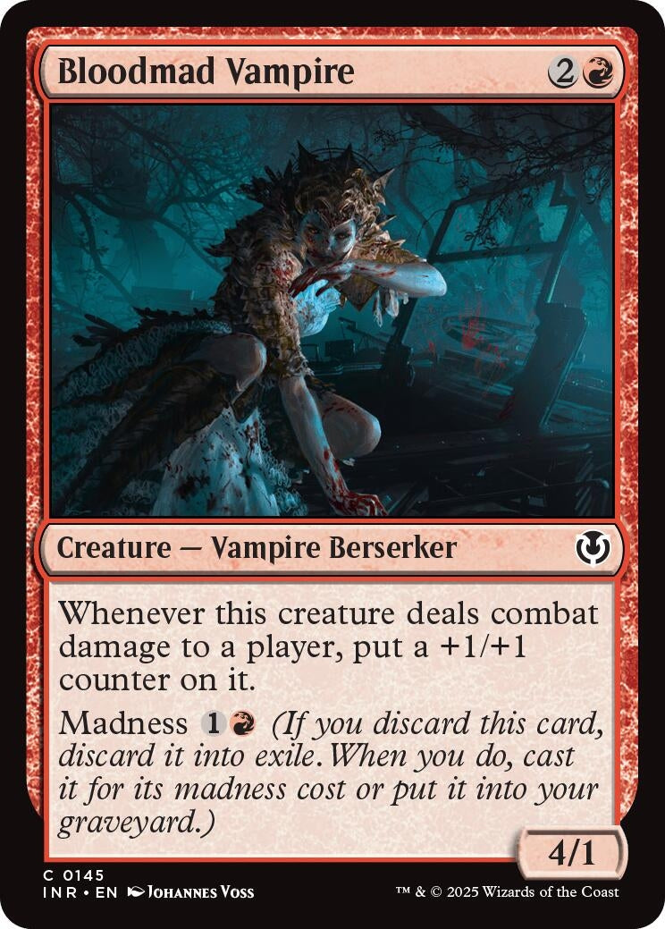 Image for Bloodmad Vampire (145) (Innistrad Remastered) - Magic: The Gathering