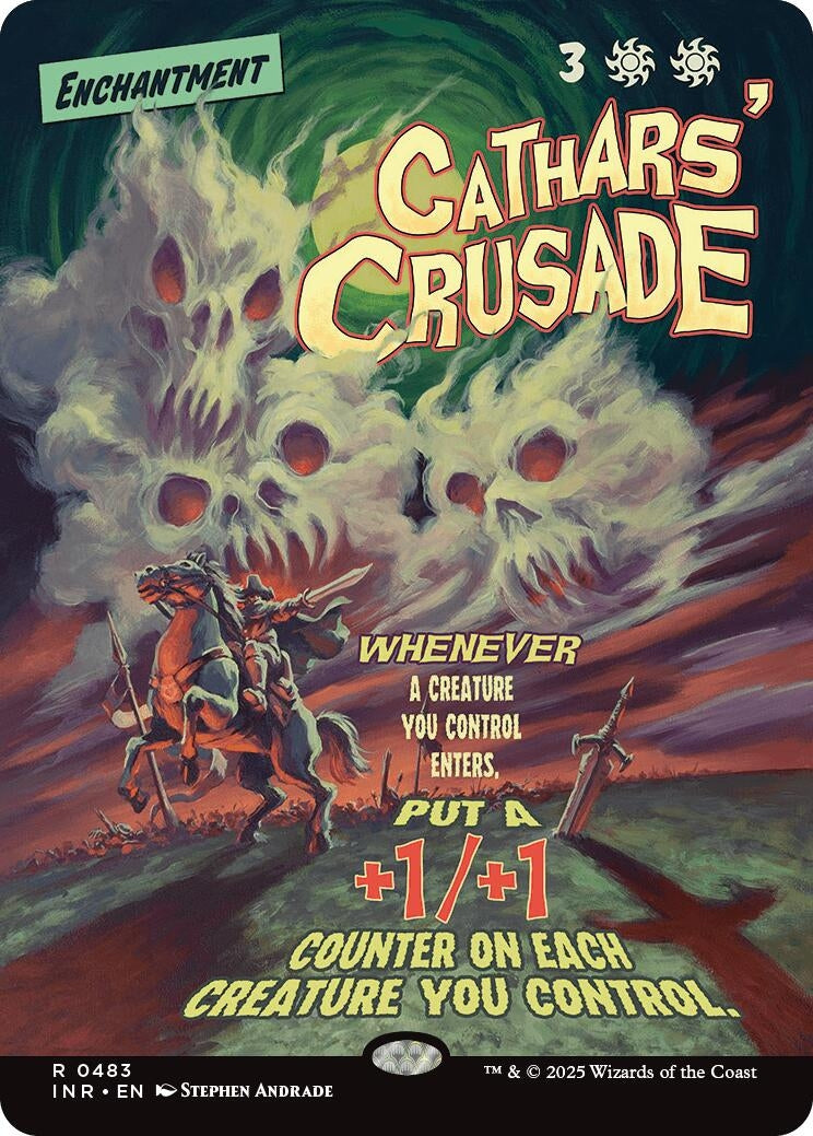 Image for Cathars' Crusade (Showcase) (483) (Innistrad Remastered) - Magic: The Gathering