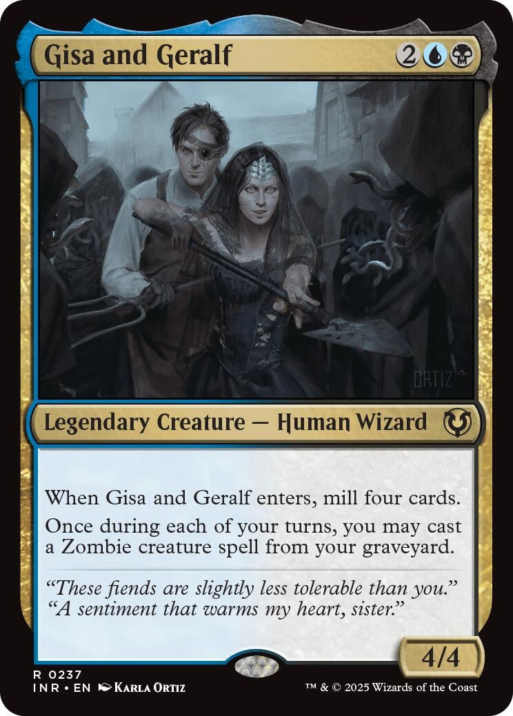Image for Gisa and Geralf (237) (Innistrad Remastered) - Magic: The Gathering