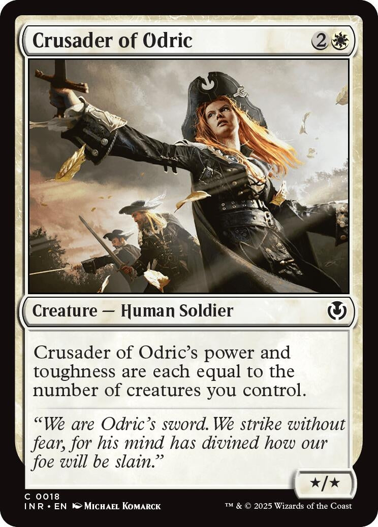 Image for Crusader of Odric (18) (Innistrad Remastered) - Magic: The Gathering
