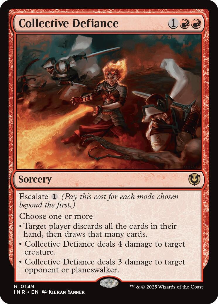 Image for Collective Defiance (149) (Innistrad Remastered) - Magic: The Gathering