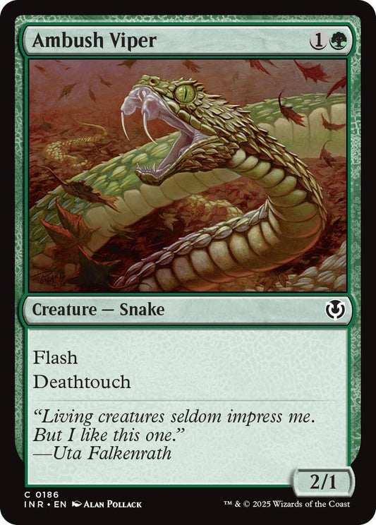 Image for Ambush Viper (186) (Innistrad Remastered) - Magic: The Gathering