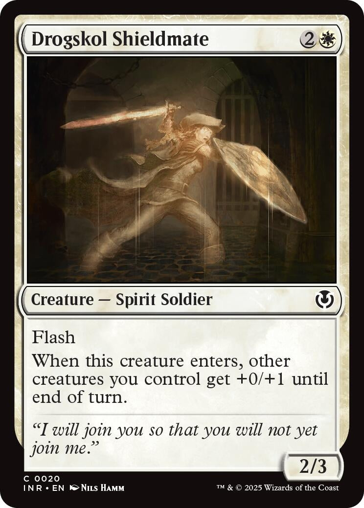 Image for Drogskol Shieldmate (20) (Innistrad Remastered) - Magic: The Gathering