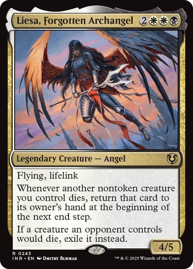 Image for Liesa, Forgotten Archangel (243) (Innistrad Remastered) - Magic: The Gathering