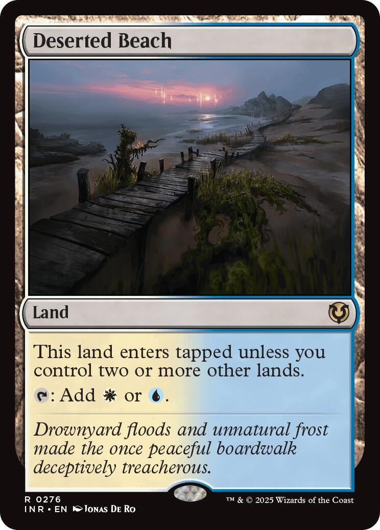 Image for Deserted Beach (276) (Innistrad Remastered) - Magic: The Gathering