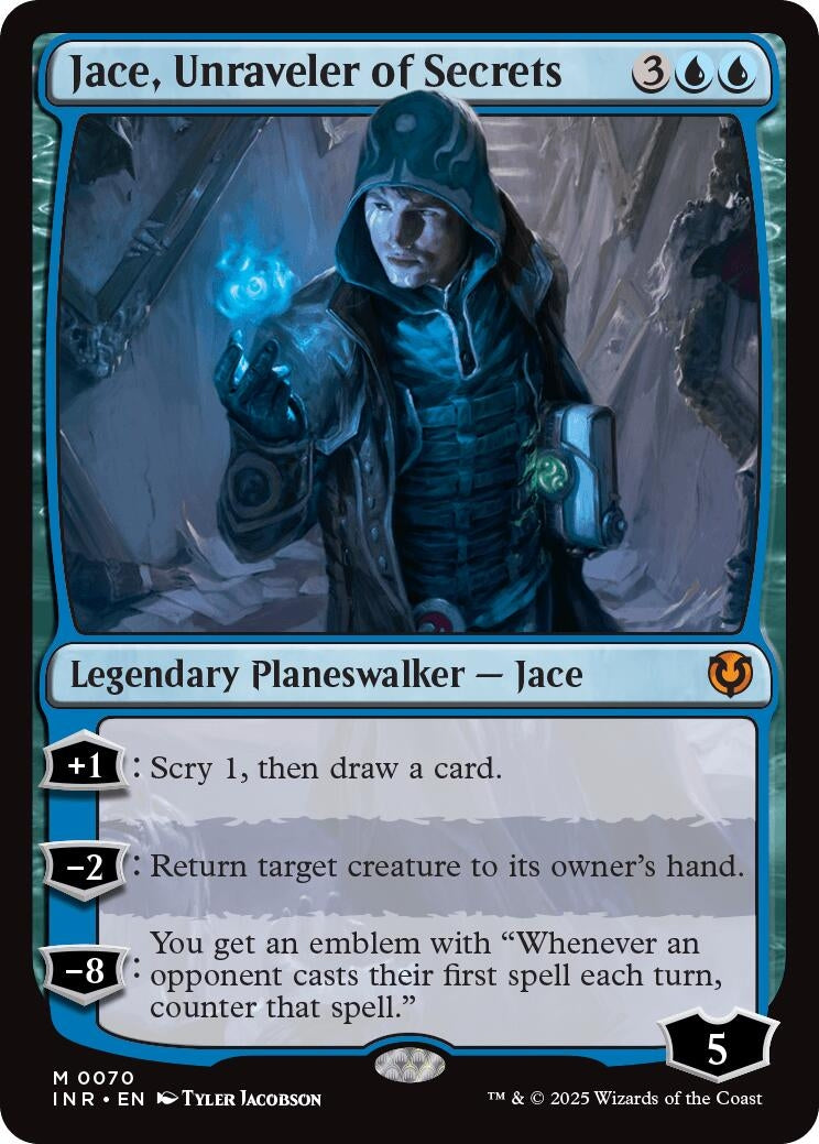 Image for Jace, Unraveler of Secrets (70) (Innistrad Remastered) - Magic: The Gathering