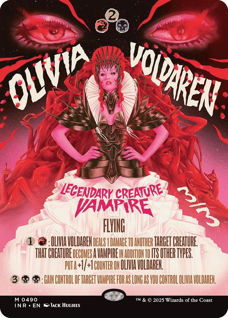 Image for Olivia Voldaren (Showcase) (490) (Innistrad Remastered) - Magic: The Gathering