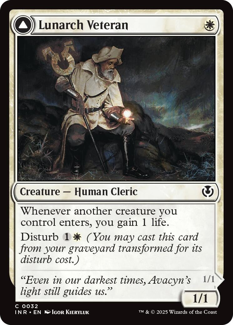 Image for Lunarch Veteran (32) (Innistrad Remastered) - Magic: The Gathering