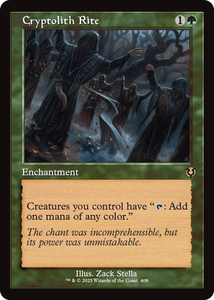 Image for Cryptolith Rite (Retro Frame) (408) (Innistrad Remastered) - Magic: The Gathering