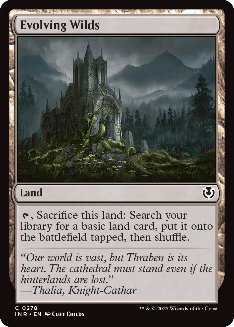 Image for Evolving Wilds (278) (Innistrad Remastered) - Magic: The Gathering