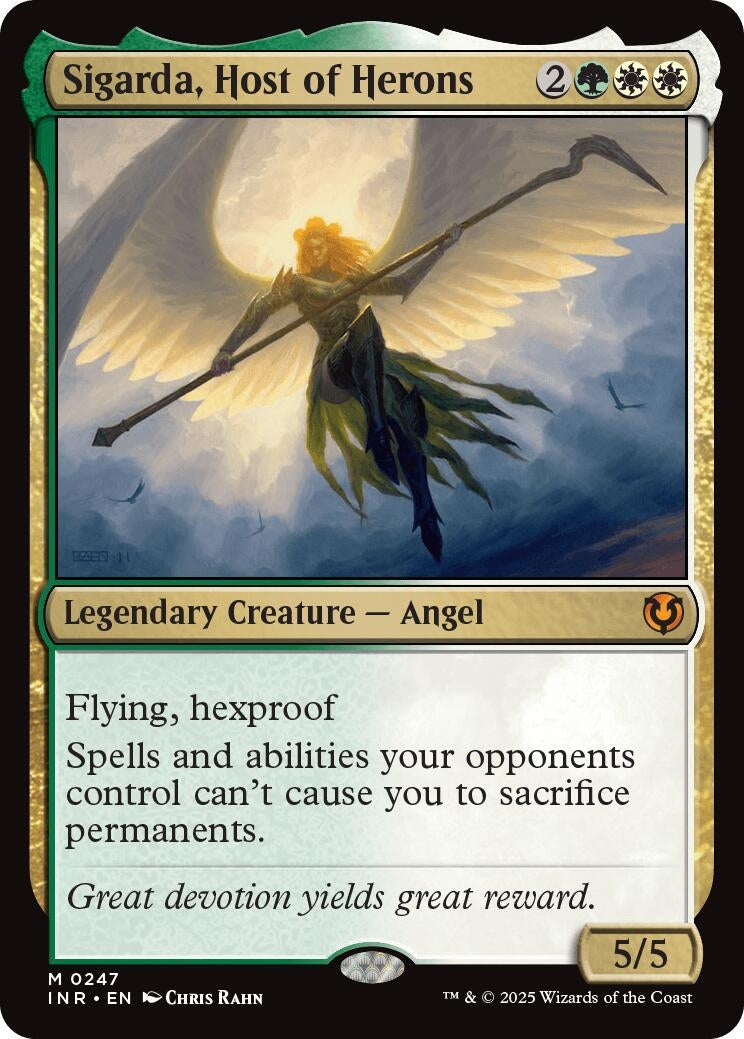 Image for Sigarda, Host of Herons (247) (Innistrad Remastered) - Magic: The Gathering