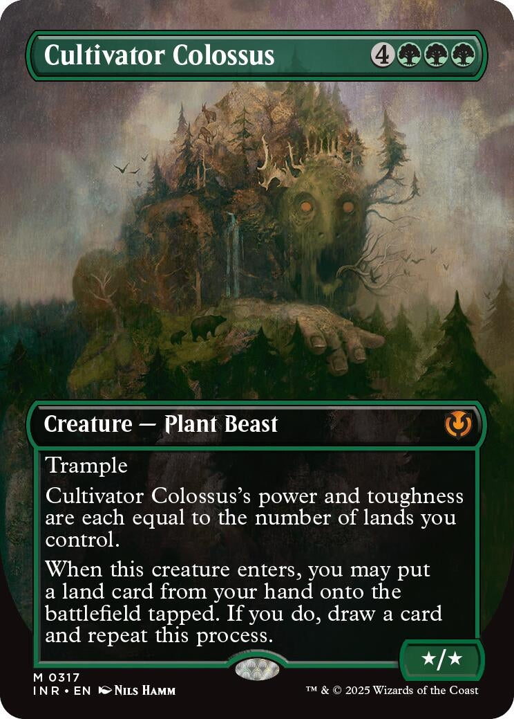Image for Cultivator Colossus (Borderless) (317) (Innistrad Remastered) - Magic: The Gathering