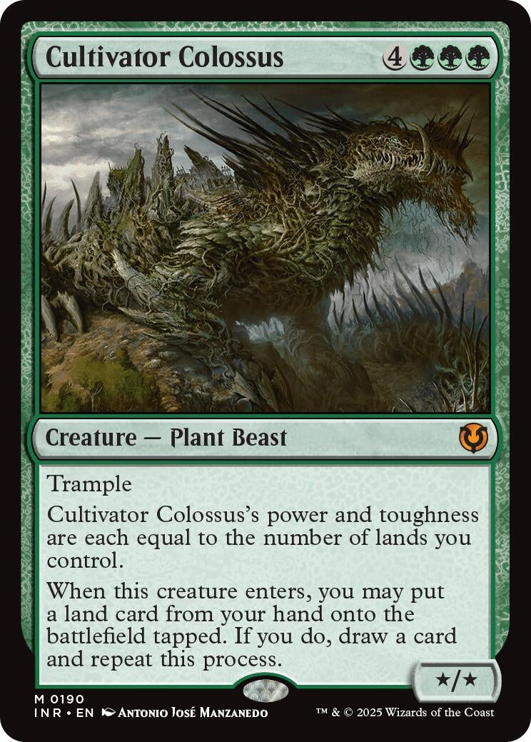Image for Cultivator Colossus (190) (Innistrad Remastered) - Magic: The Gathering