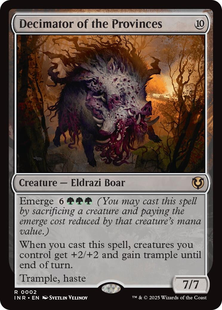 Image for Decimator of the Provinces (2) (Innistrad Remastered) - Magic: The Gathering