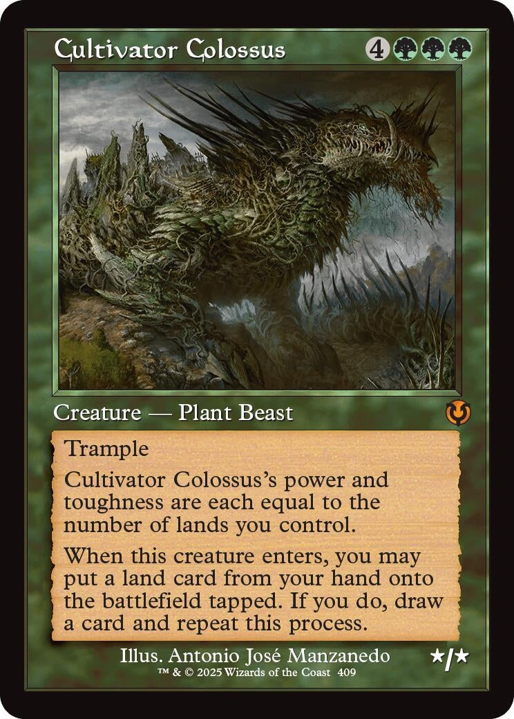 Image for Cultivator Colossus (Retro Frame) (409) (Innistrad Remastered) - Magic: The Gathering