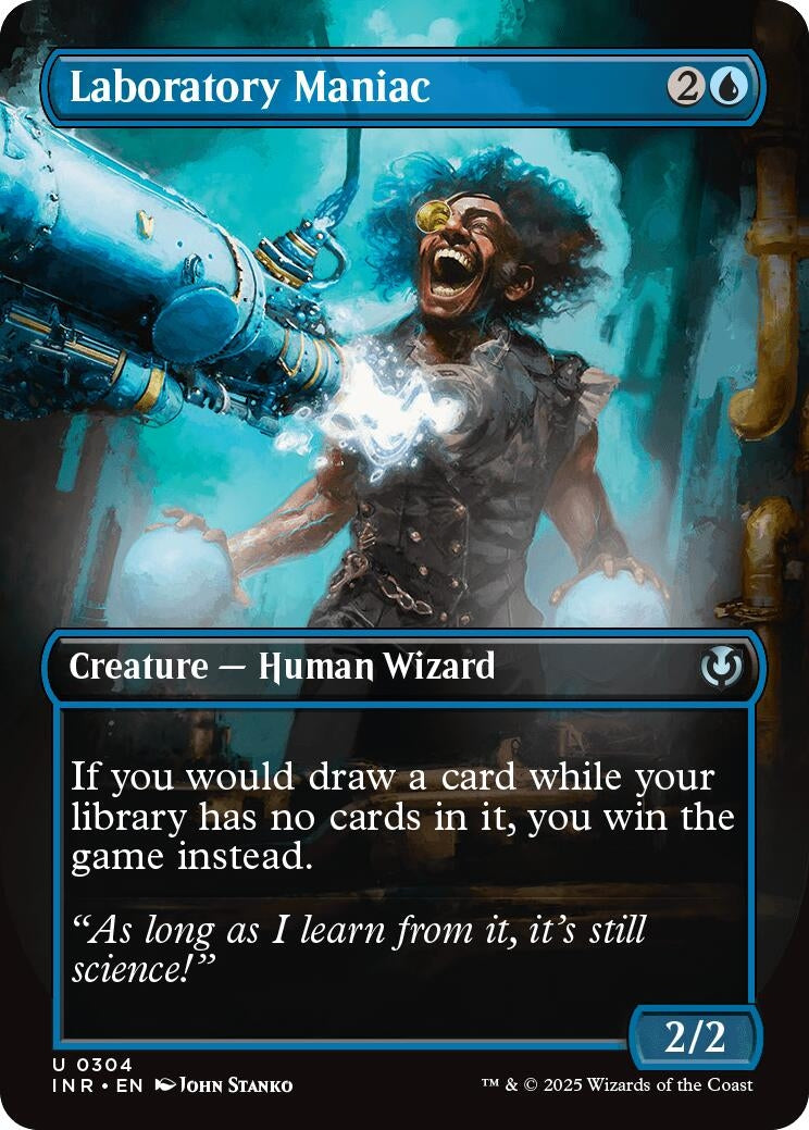 Image for Laboratory Maniac (Borderless) (304) (Innistrad Remastered) - Magic: The Gathering