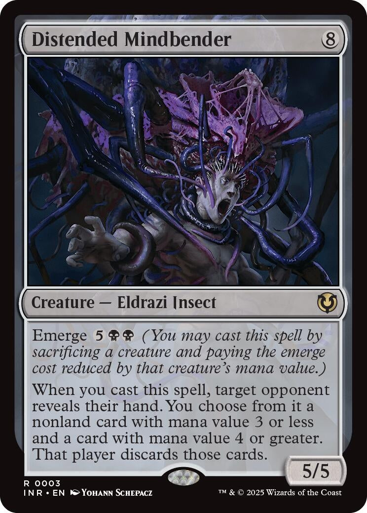 Image for Distended Mindbender (3) (Innistrad Remastered) - Magic: The Gathering
