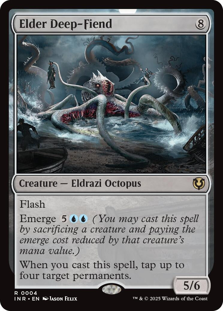 Image for Elder Deep-Fiend (4) (Innistrad Remastered) - Magic: The Gathering