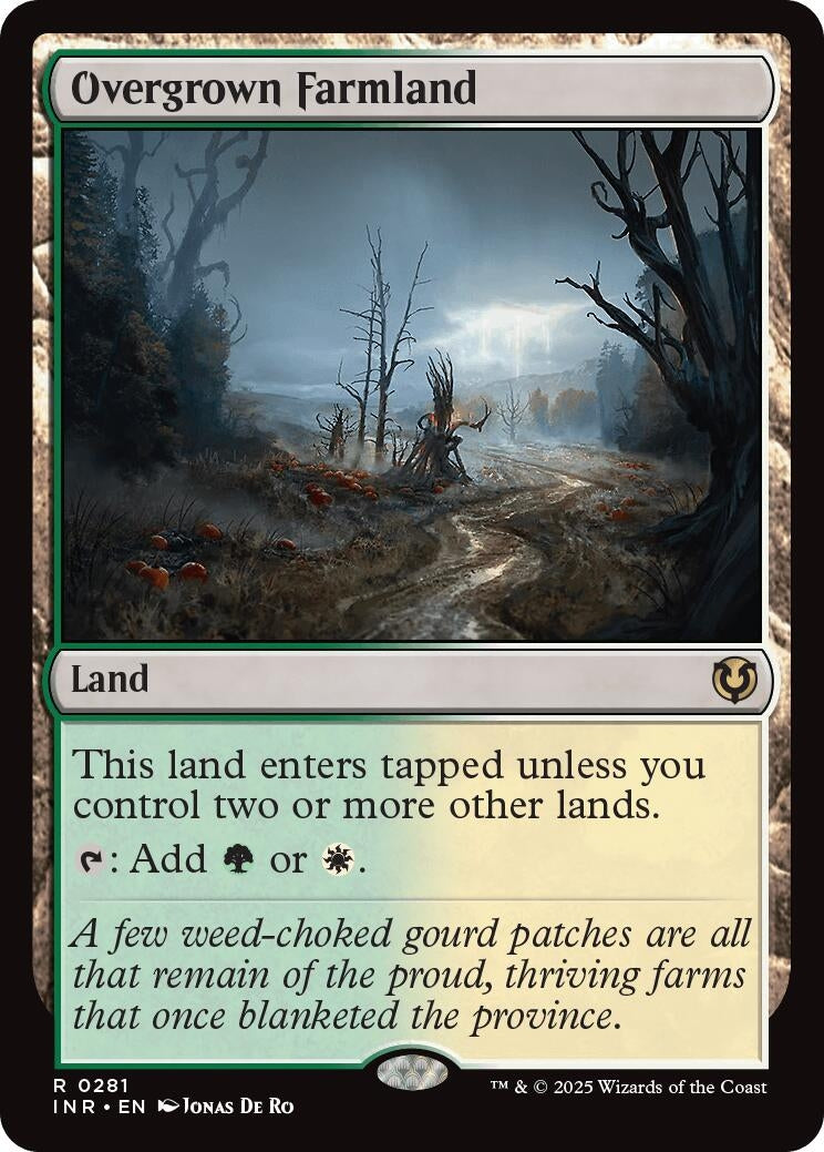 Image for Overgrown Farmland (281) (Innistrad Remastered) - Magic: The Gathering