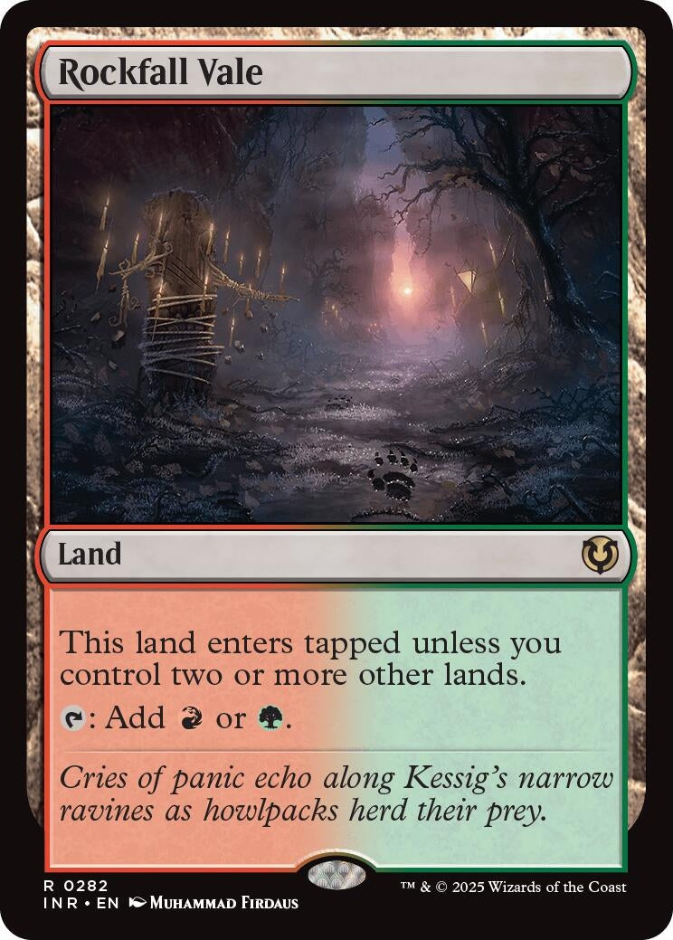 Image for Rockfall Vale (282) (Innistrad Remastered) - Magic: The Gathering