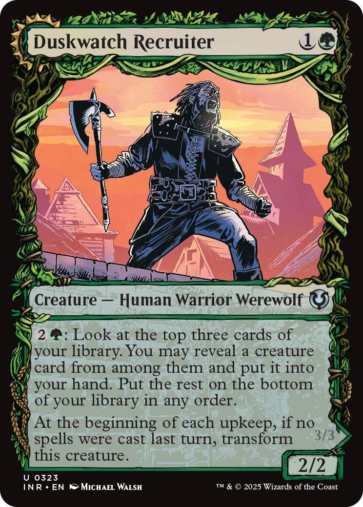 Image for Duskwatch Recruiter (Showcase) (323) (Innistrad Remastered) - Magic: The Gathering